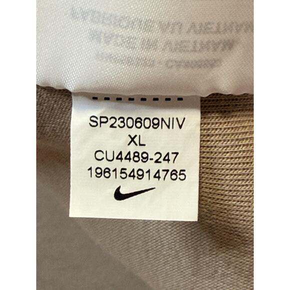 Nike Hoodie Mens XL Khaki Tech Fleece Windrunner Full Zip Pocket CU4489-247 - Picture 12 of 15